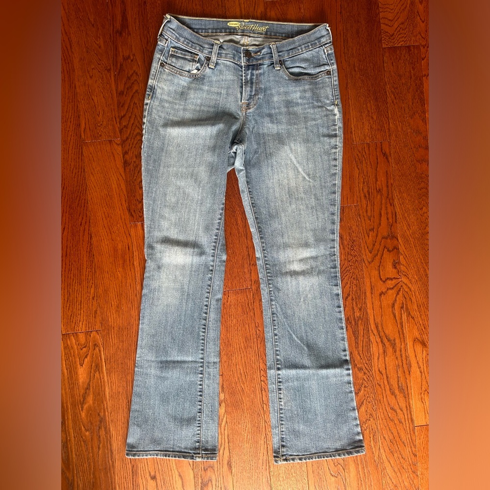 Old Navy  Size 4 The Sweetheart Regular Fit Blue Denim Boot-Cut